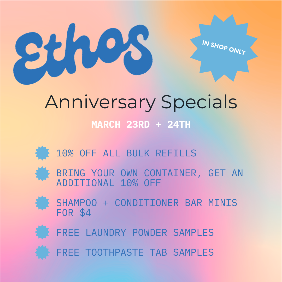 Celebrating 5 Years: Ethos is marking a Milestone in Low-Waste Living