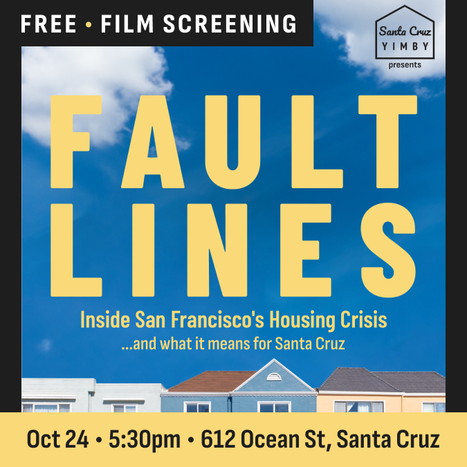 FREE Film Screening — Fault Lines: Inside the Housing Crisis (from SF to Santa Cruz)